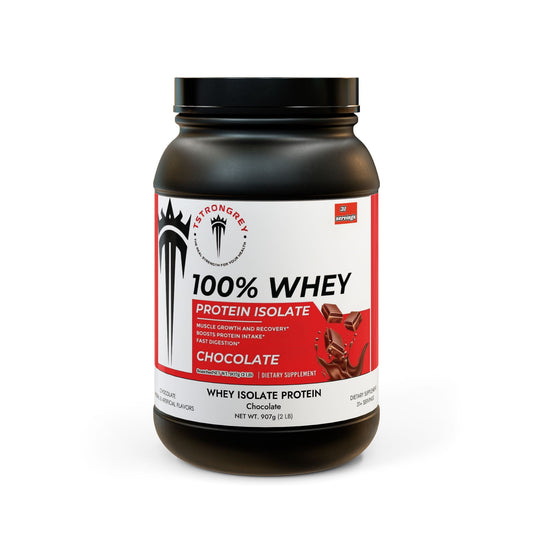 Whey Isolate Protein Supplement (907g, 2lb)